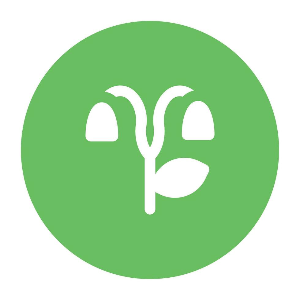 Gardening Flat Round Icon vector