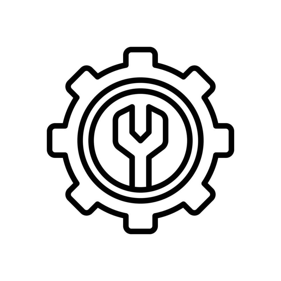 tech support line icon. vector icon for your website, mobile, presentation, and logo design.