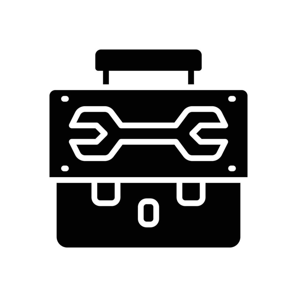 toolbox glyph icon. vector icon for your website, mobile, presentation, and logo design.