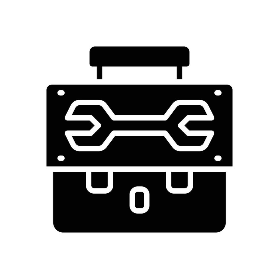 toolbox glyph icon. vector icon for your website, mobile, presentation, and logo design.