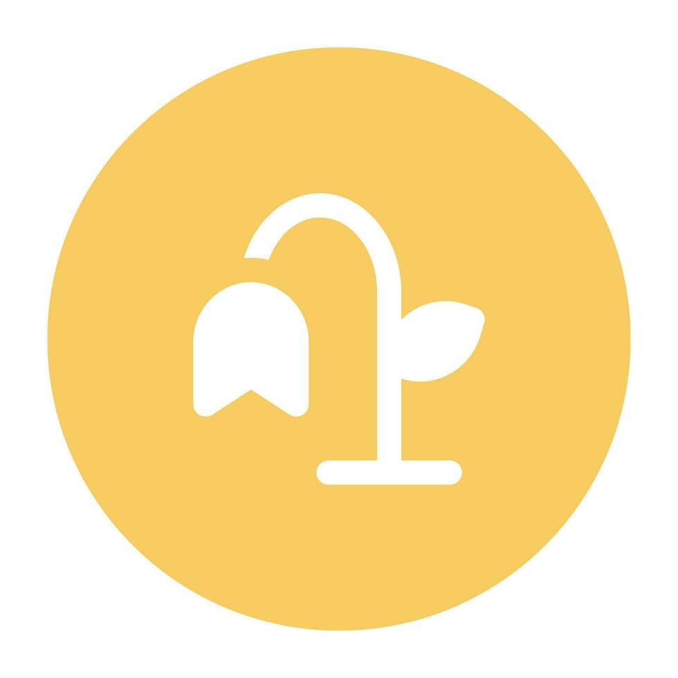 Nature and Weather Flat Round vector