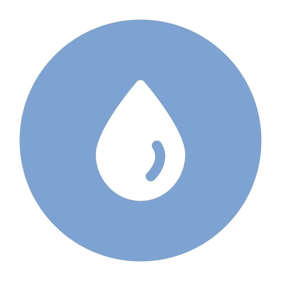 Nature and Weather Flat Round vector