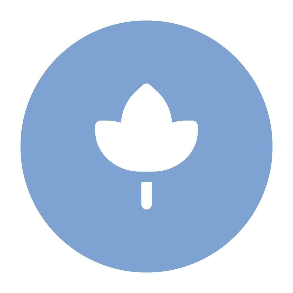 Nature and Weather Flat Round vector