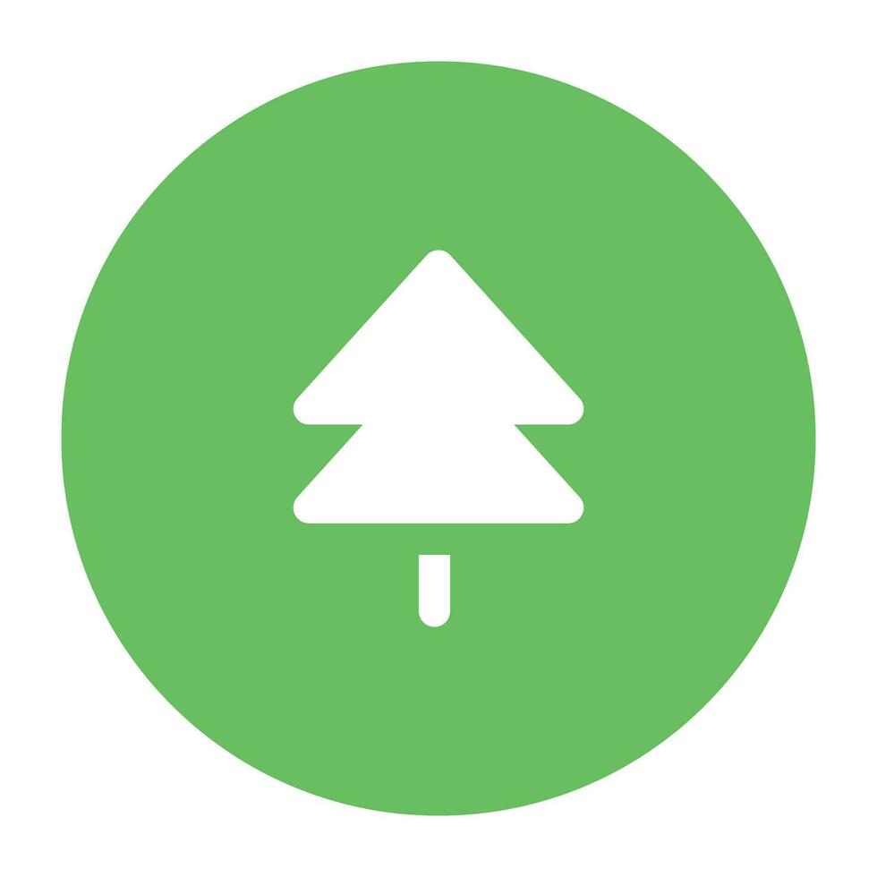 Nature and Weather Flat Round vector