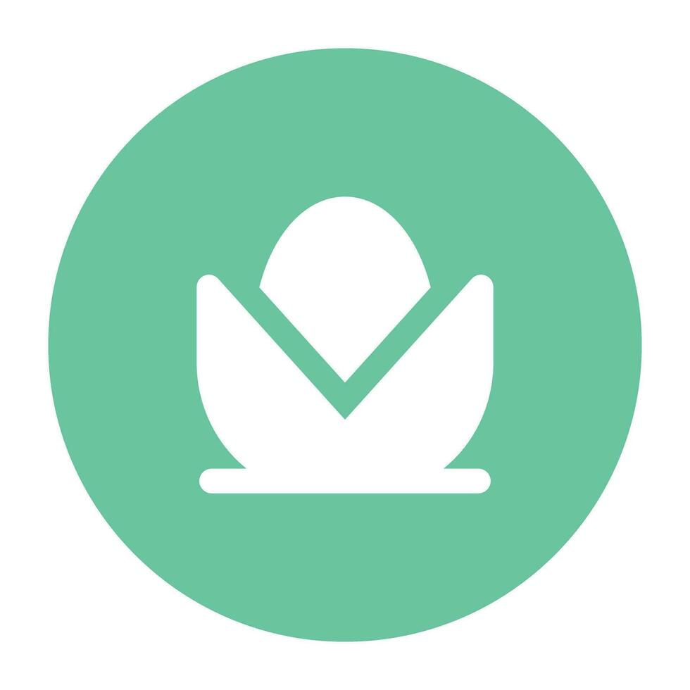Nature and Weather Flat Round vector