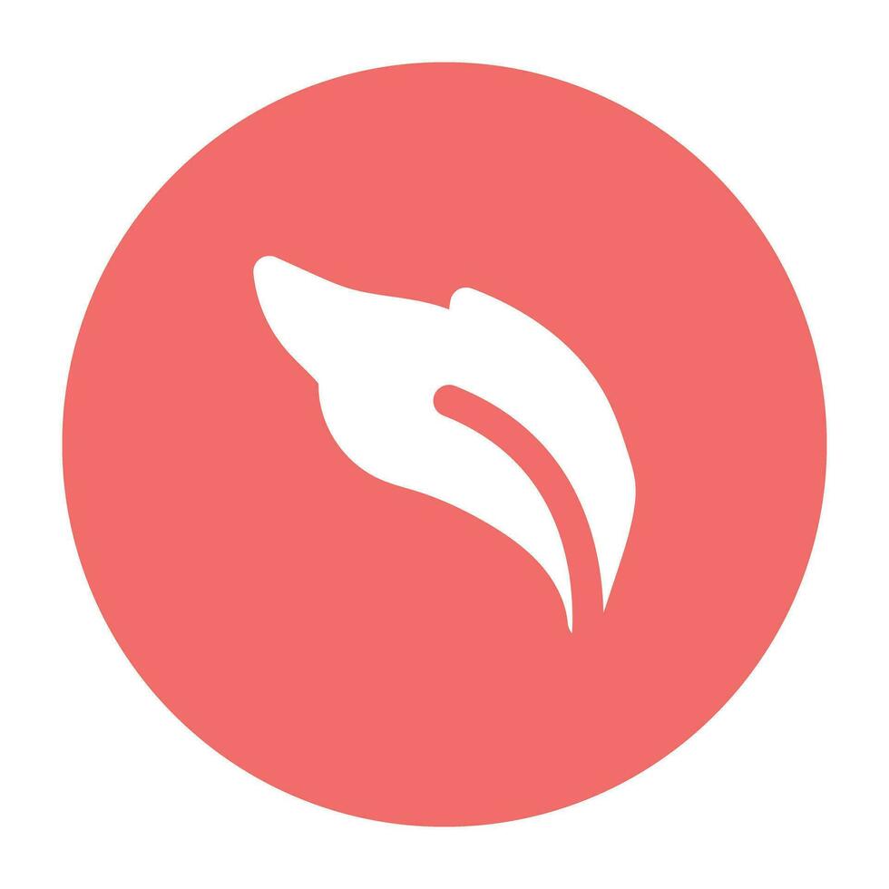 Nature and Weather Flat Round vector