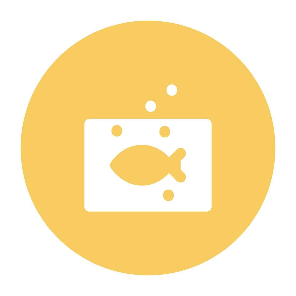 Nature and Weather Flat Round vector
