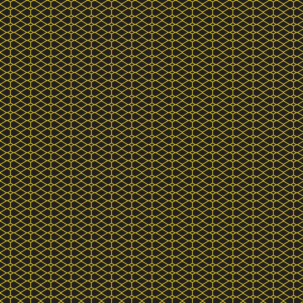 Seamless Texture Design Black Gold Diamond Triangle Print vector