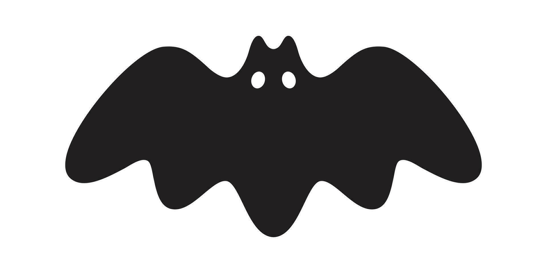 bat vector icon logo Halloween symbol dracula Vampire ghost cartoon character doodle illustration design