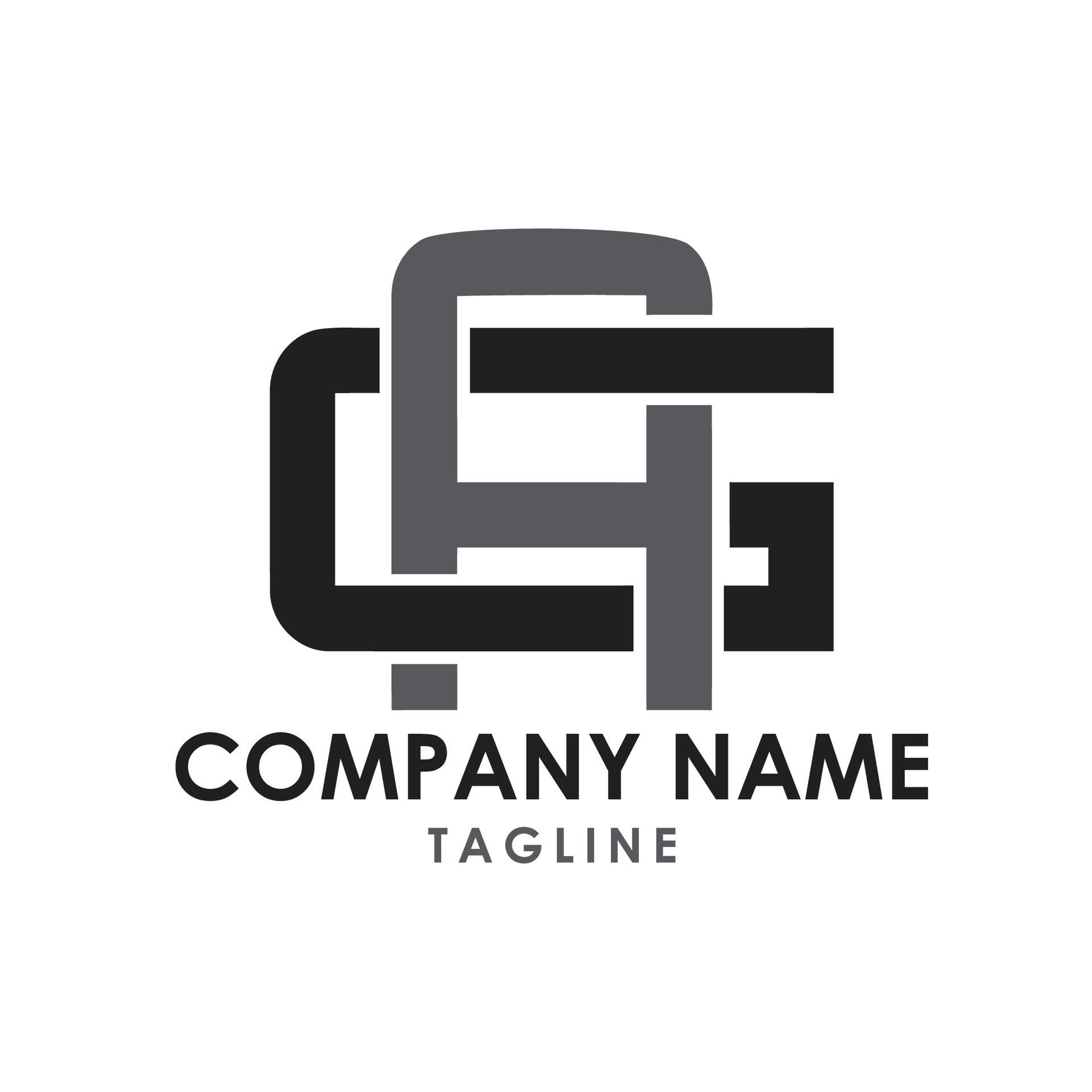 ag logo design 30742766 Vector Art at Vecteezy