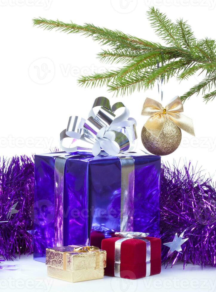 multi de colores cajas con Navidad regalos foto