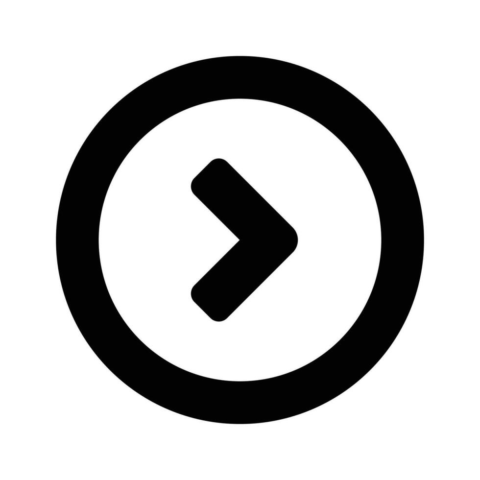 Next, forward button vector design