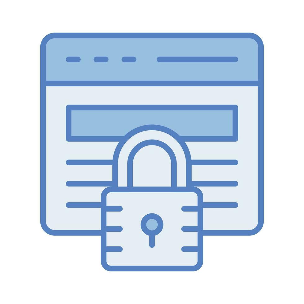 Check this beautiful vector icon of website security