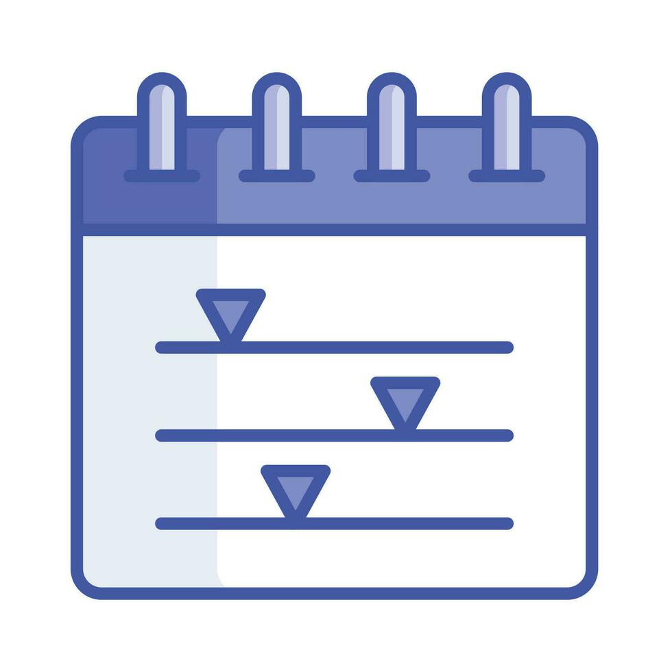 ajuste calendario vector diseño Listo a utilizar icono