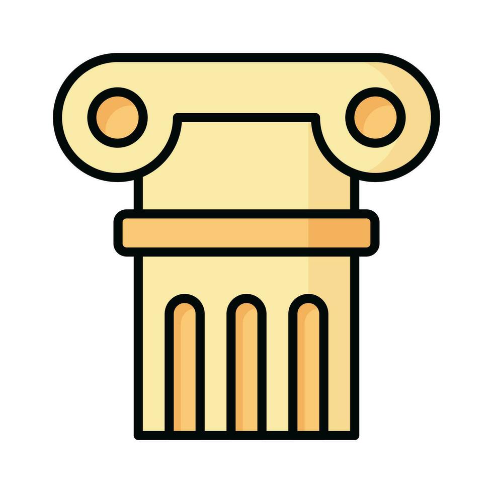 Download this premium icon of roman and greek antique column, ready to use vector