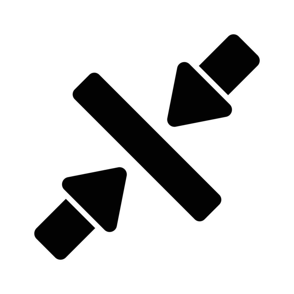 Minimize Arrow vector design, ready to use icon