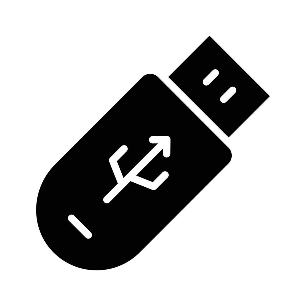 Flash drive vector in modern style, editable vector of universal serial bus