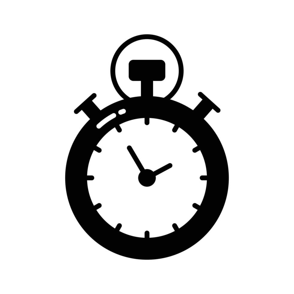 Download this premium vector of stopwatch timer in editable style, ready to use icon