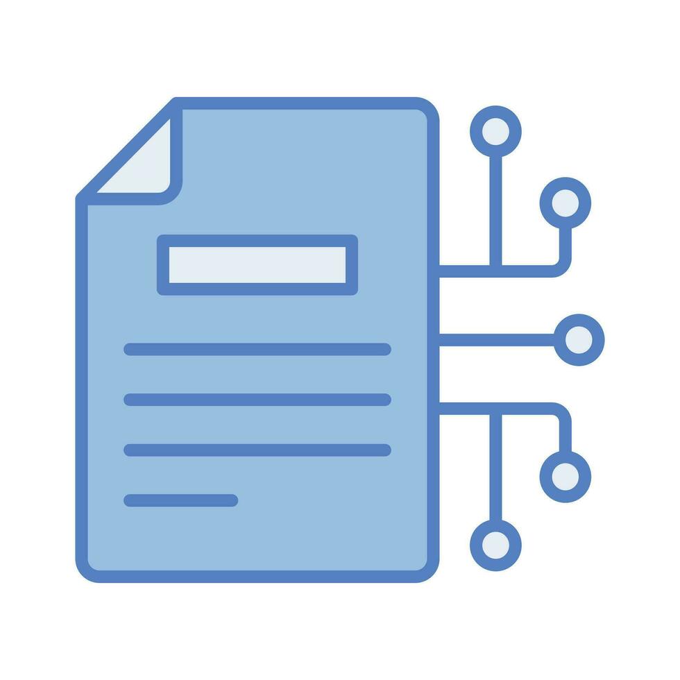 Check this amazing icon of smart contract in modern style vector