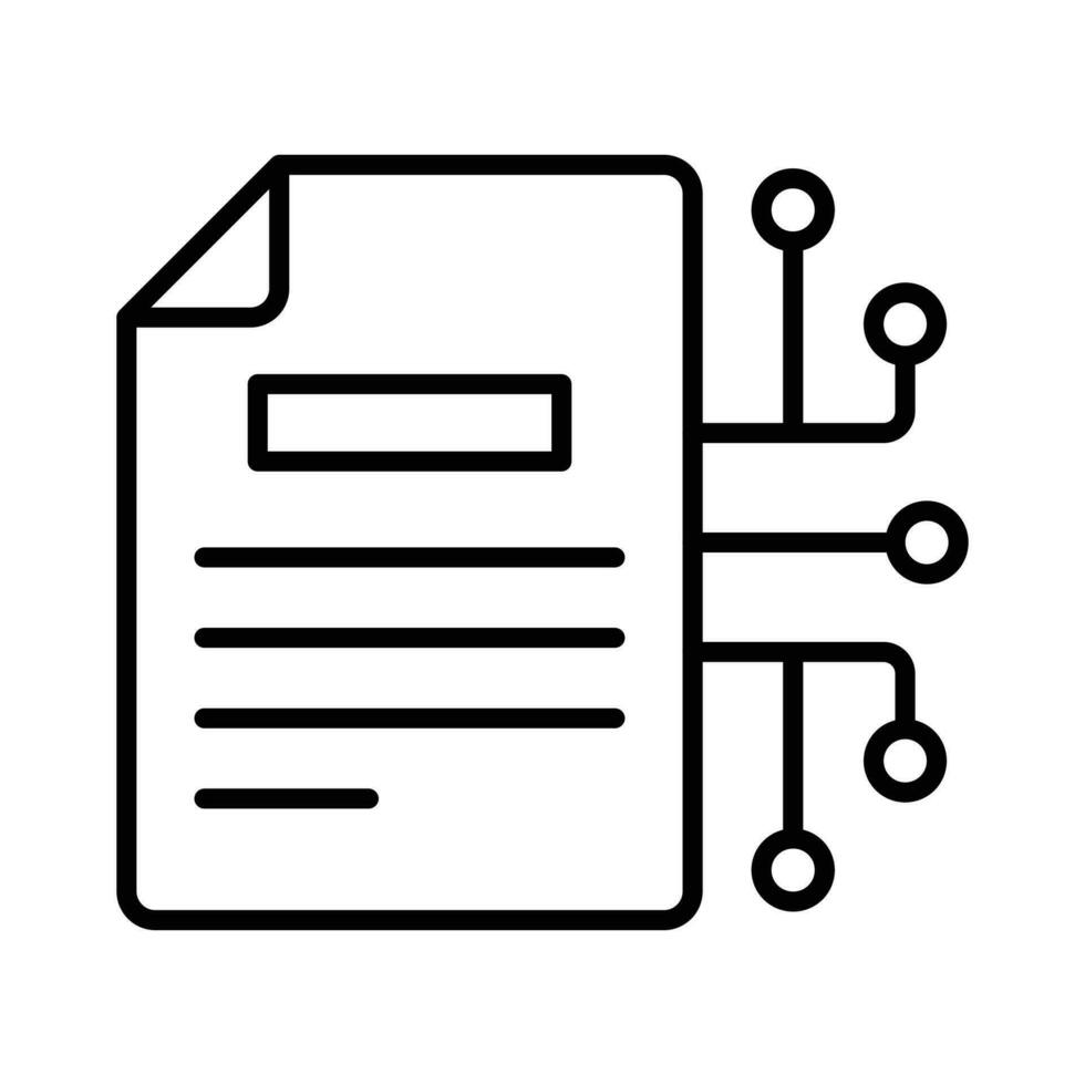 Check this amazing icon of smart contract in modern style vector