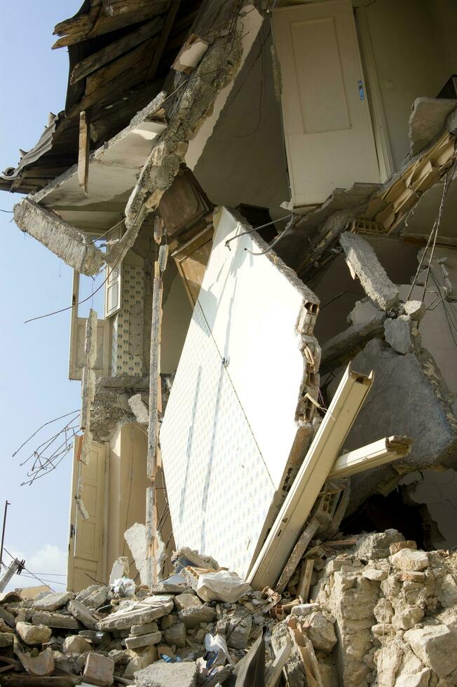 photographic documentation of the devastating earthquake in central Italy photo