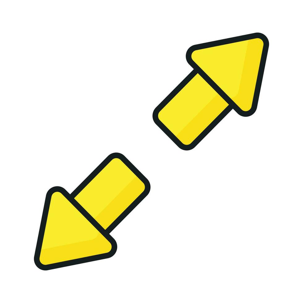 Expand Arrow vector design, ready to use icon
