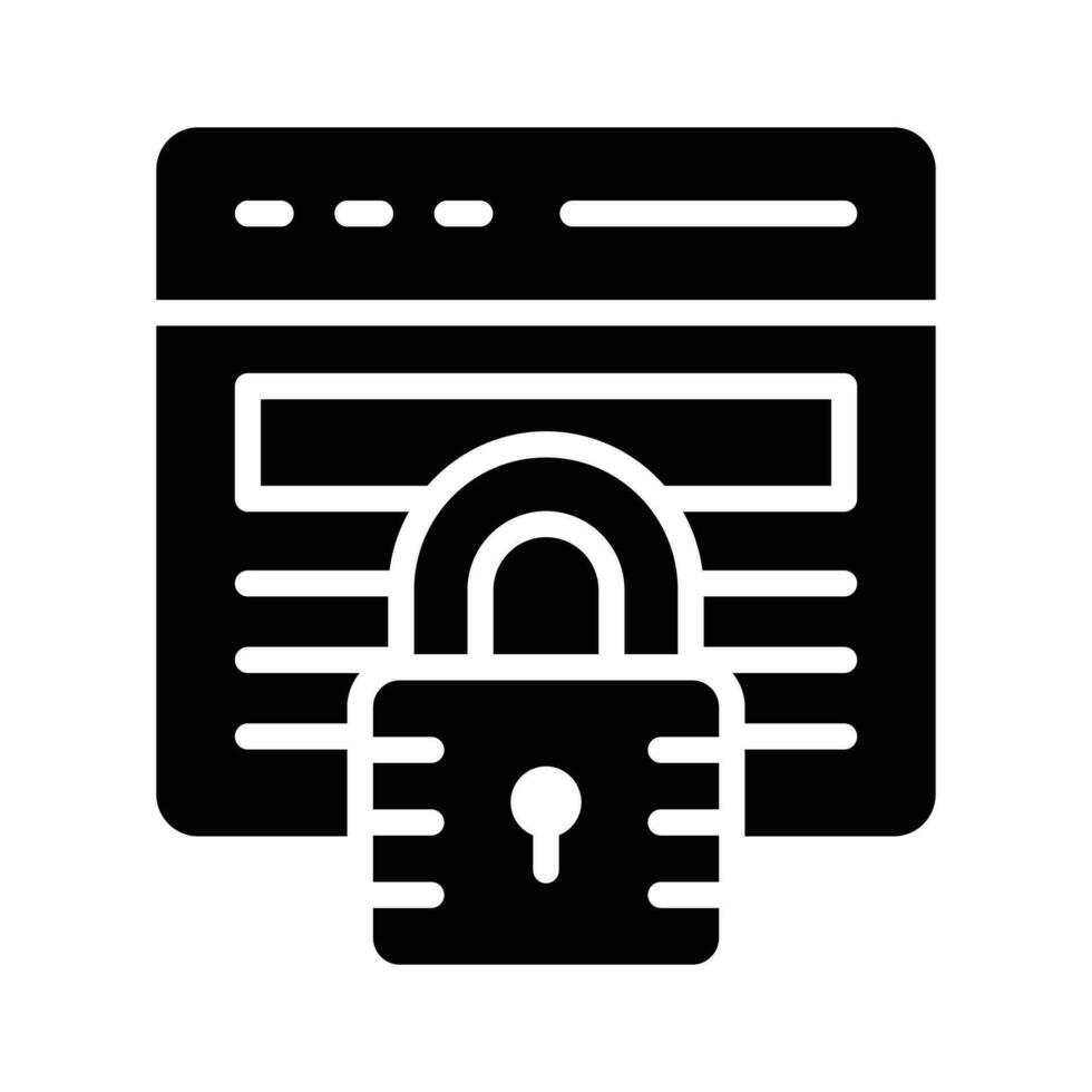 Check this beautiful vector icon of website security