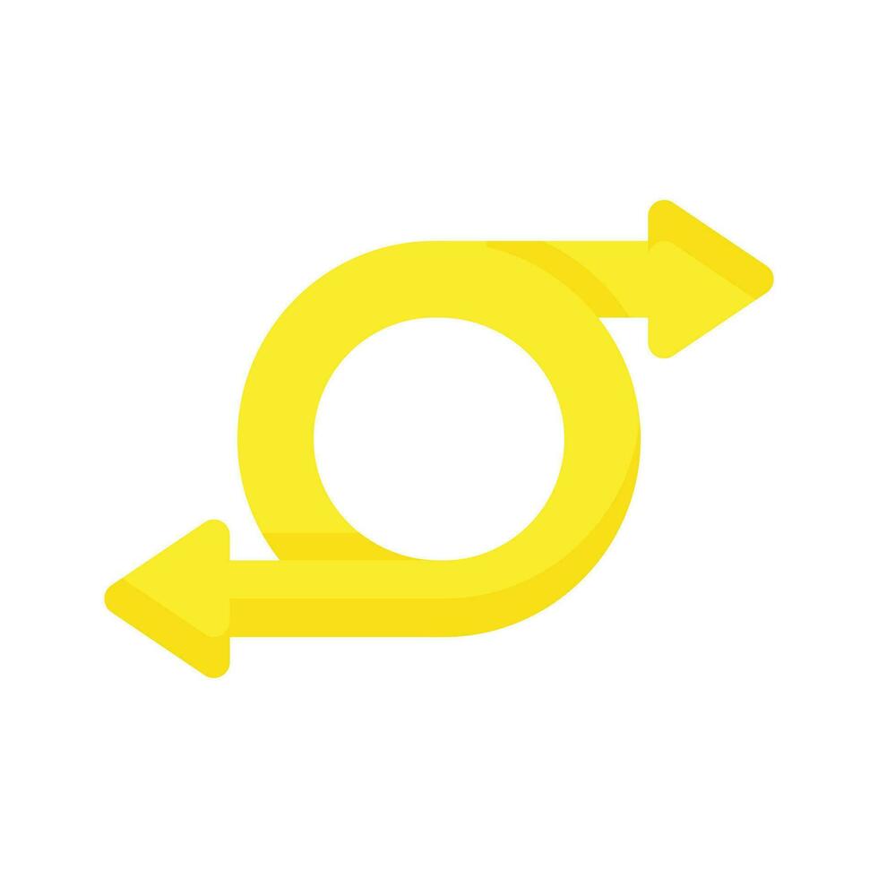 Well designed icon of directional arrow, ready to use vector