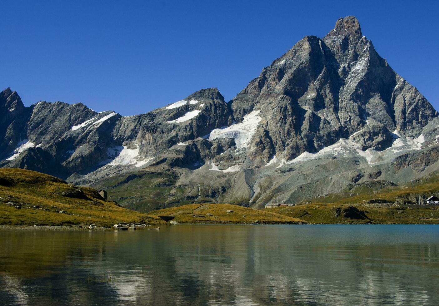 fotográfico documentación de el cervino montaña foto