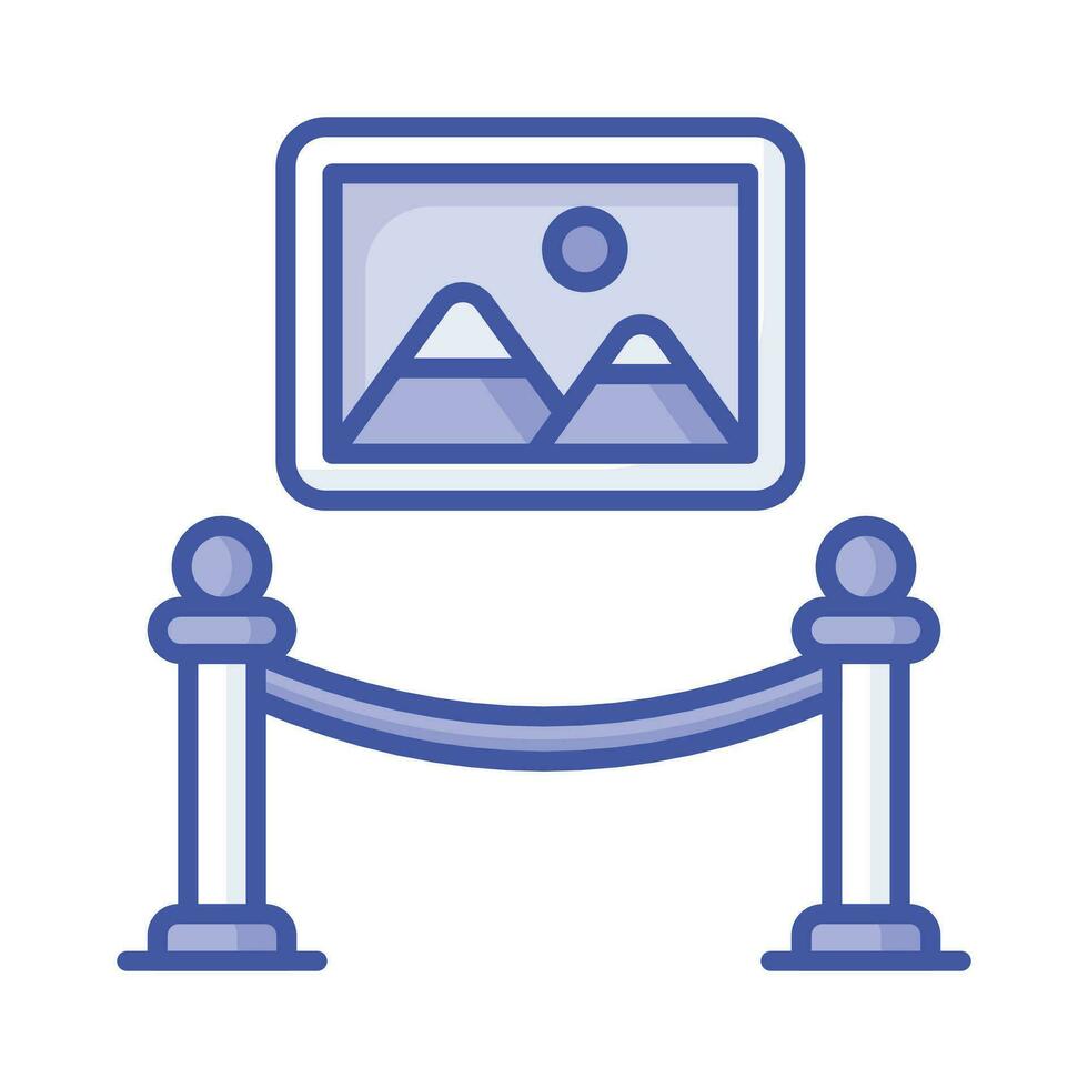 Art gallery vector design in modern style, ready to use customizable icon