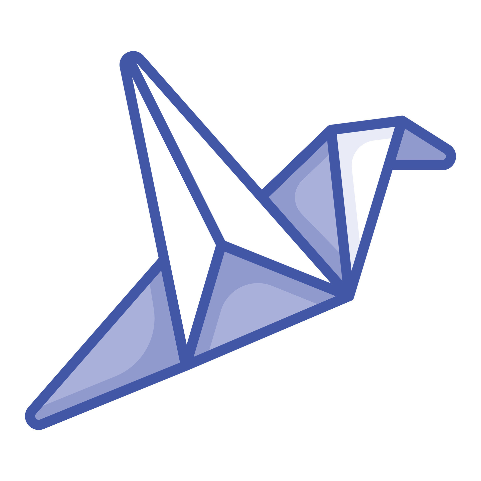 An art of folding paper into decorative shapes and figures, origami