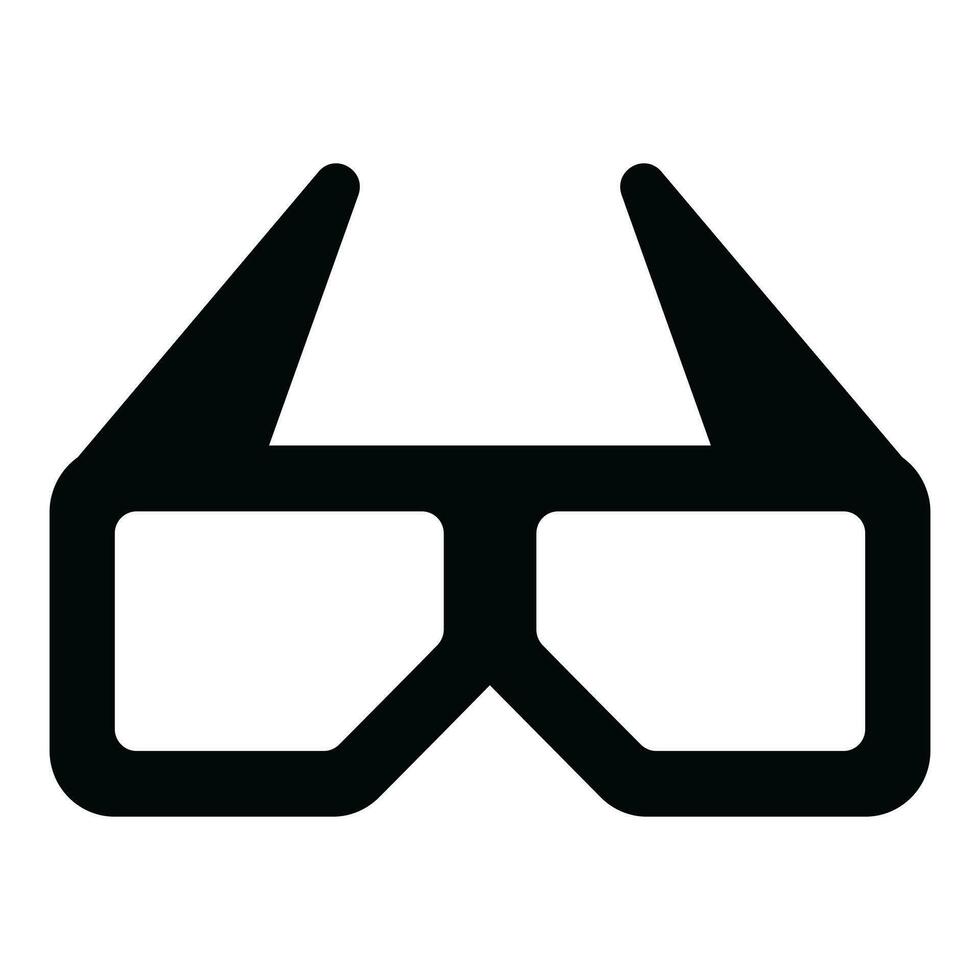 Check this carefully designed icon of 3d glasses in modern style, ready to use icon vector