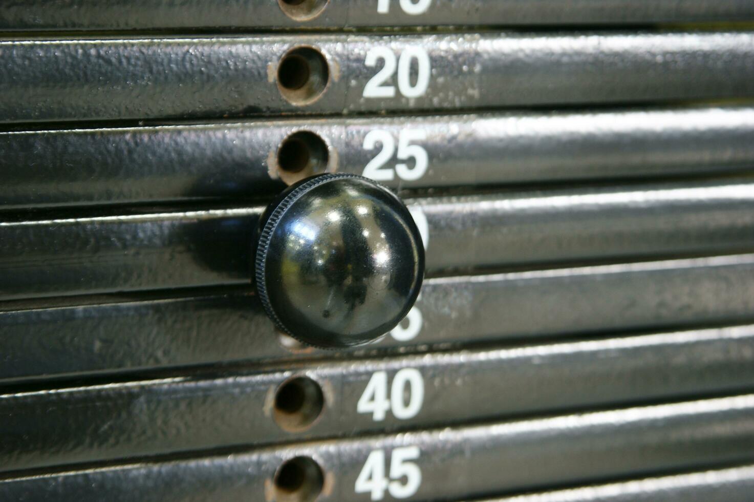 equipment inside a gym photo