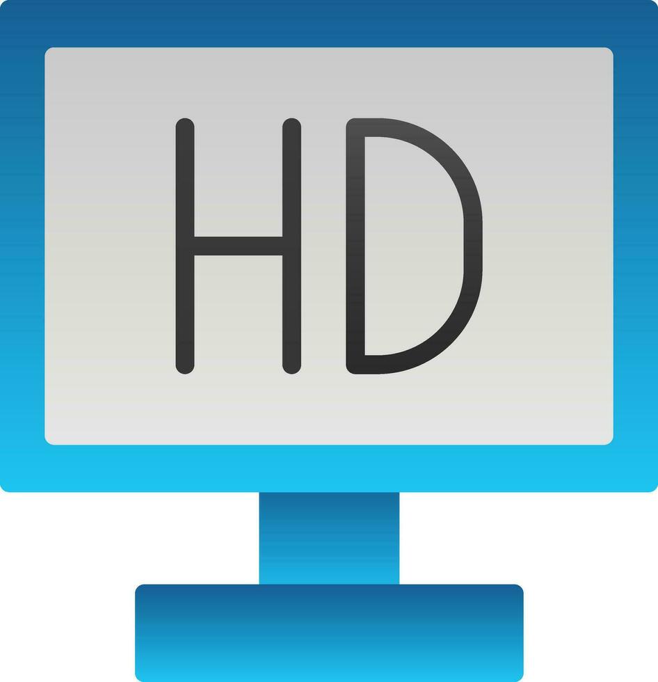 vídeo monitor vector icono diseño