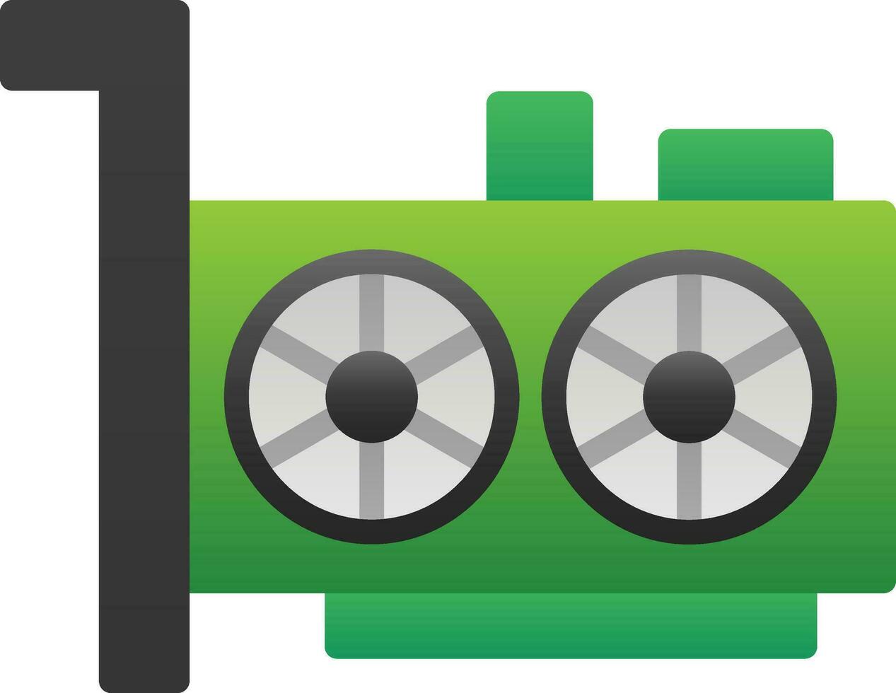 Vga card Vector Icon Design