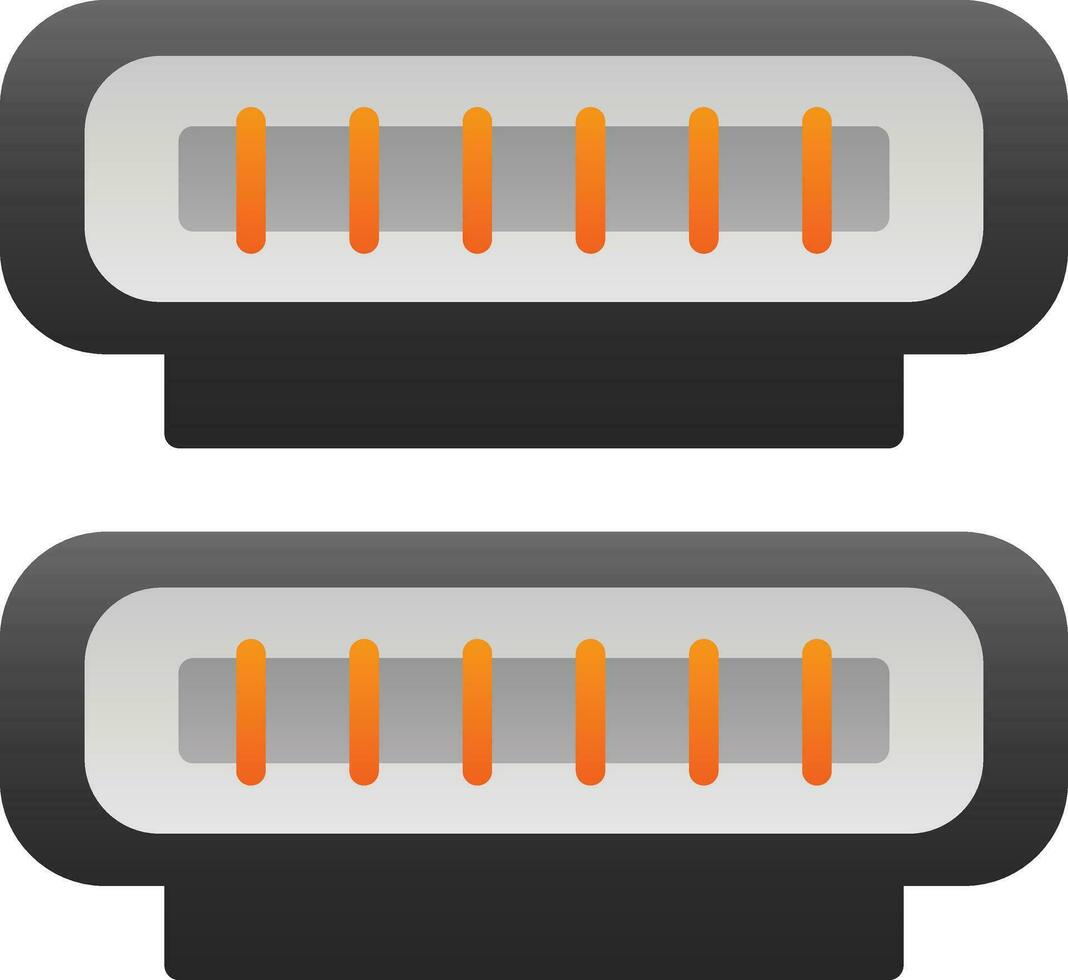 hdmi Puerto vector icono diseño