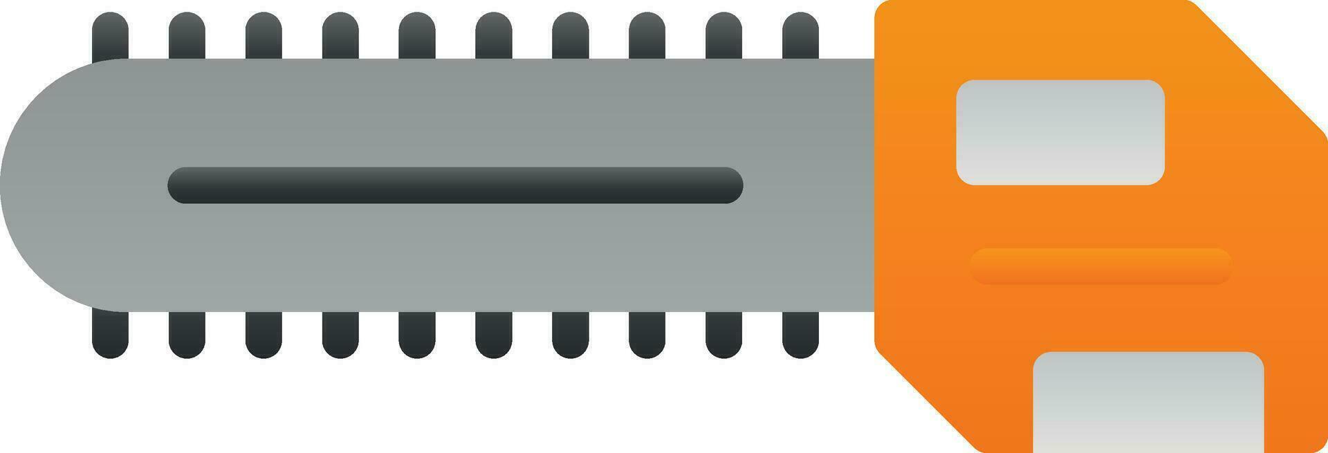 Chainsaw Vector Icon Design