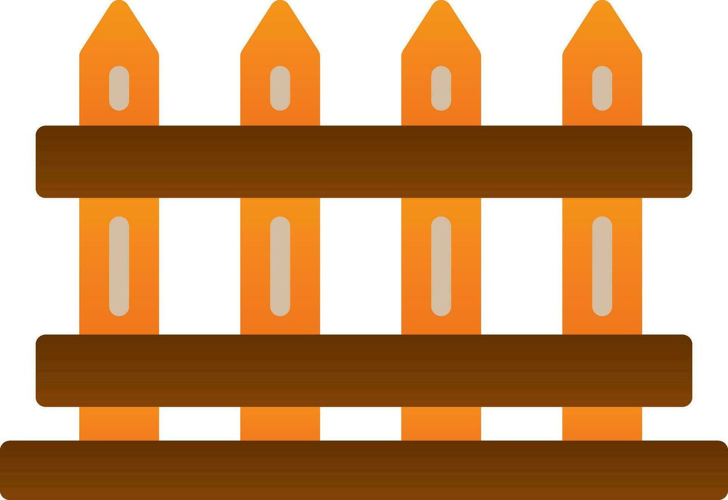 Fence Vector Icon Design