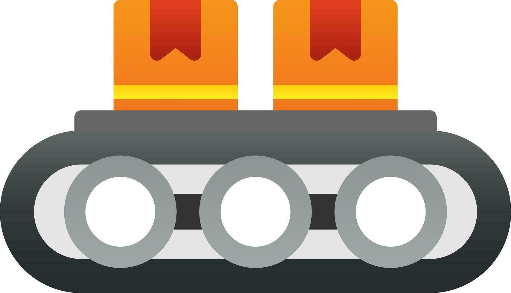 Conveyor belt Vector Icon Design