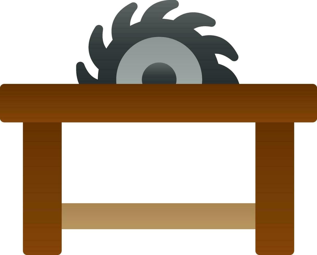 Sawmill Vector Icon Design