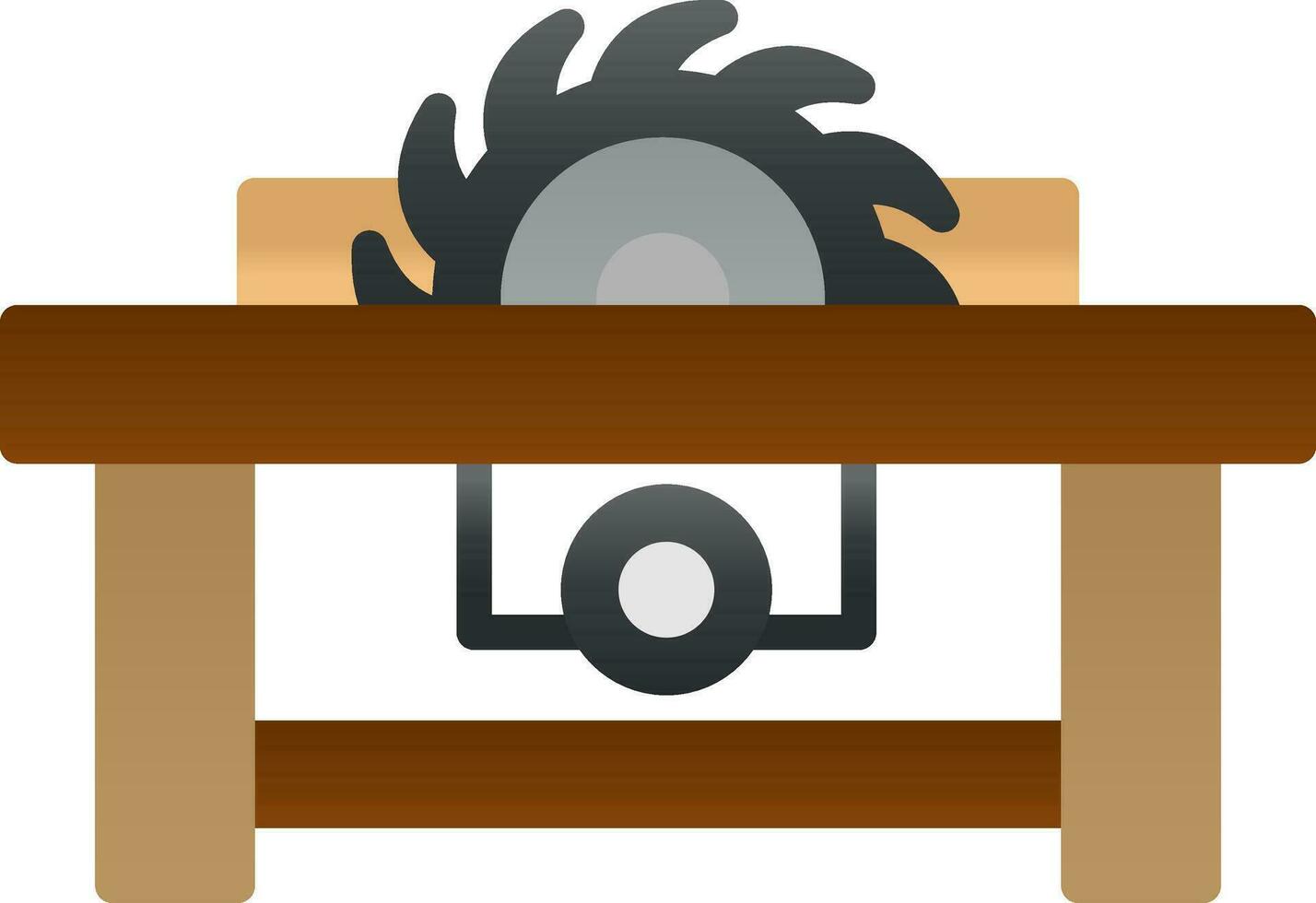 Table saw Vector Icon Design