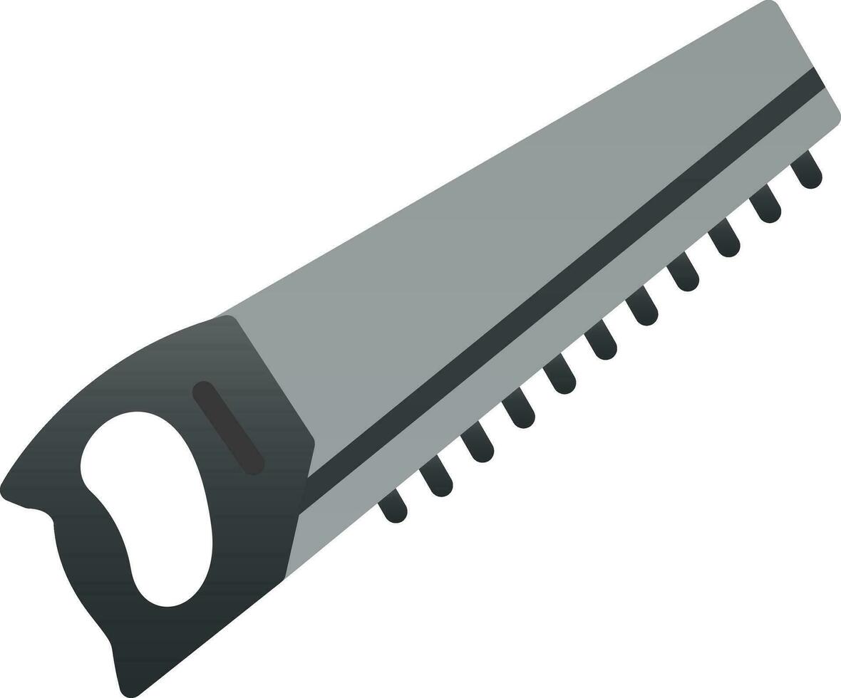 Hand saw Vector Icon Design