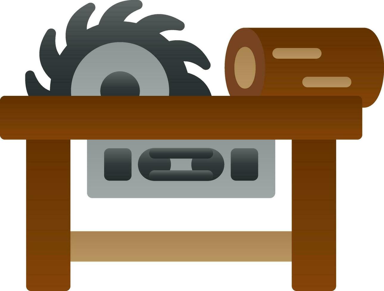 Sawmill Vector Icon Design