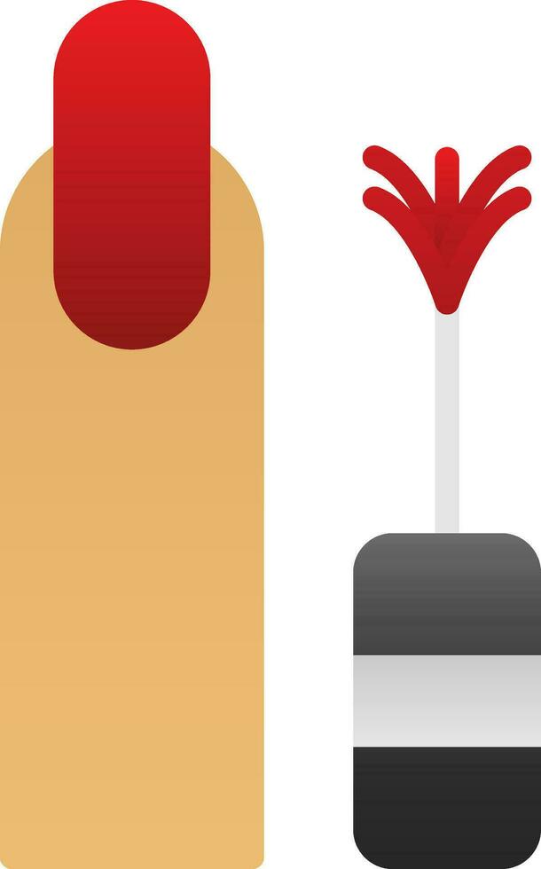 Nail Polish Vector Icon Design