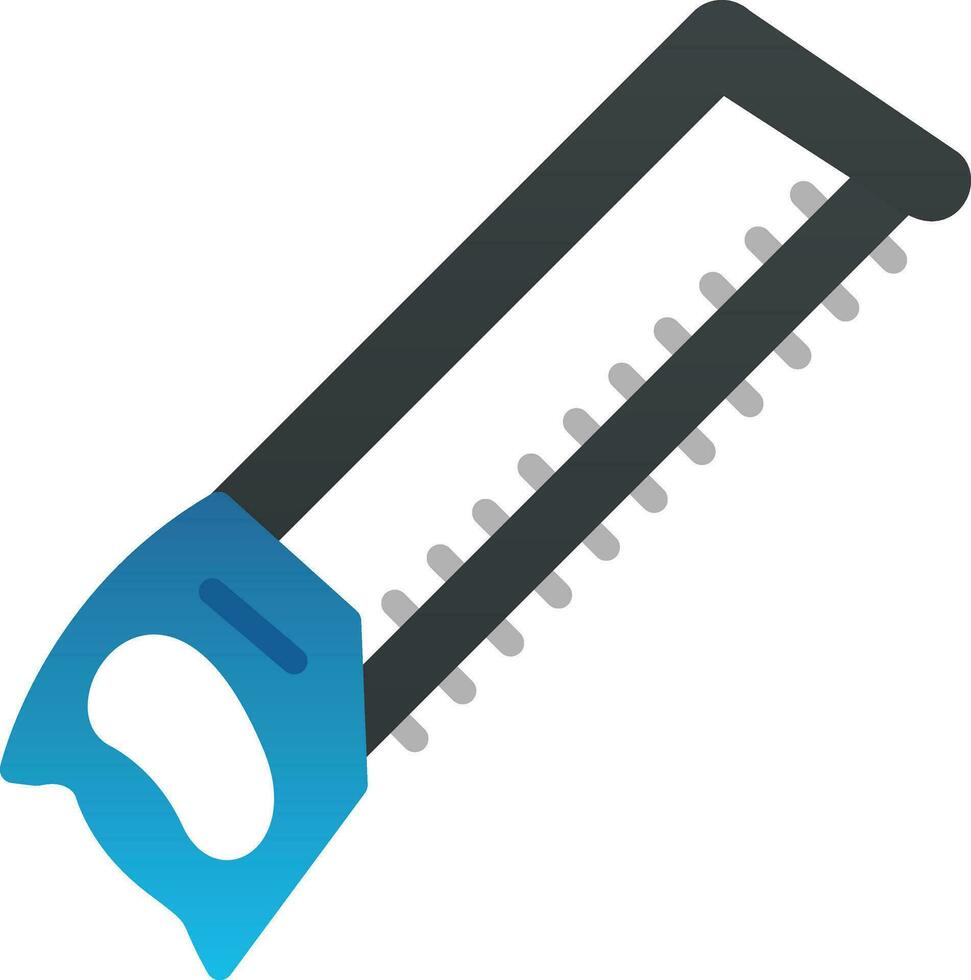 Bow saw Vector Icon Design