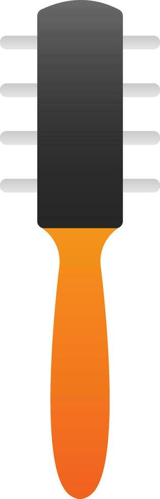 Dry Brush Vector Icon Design