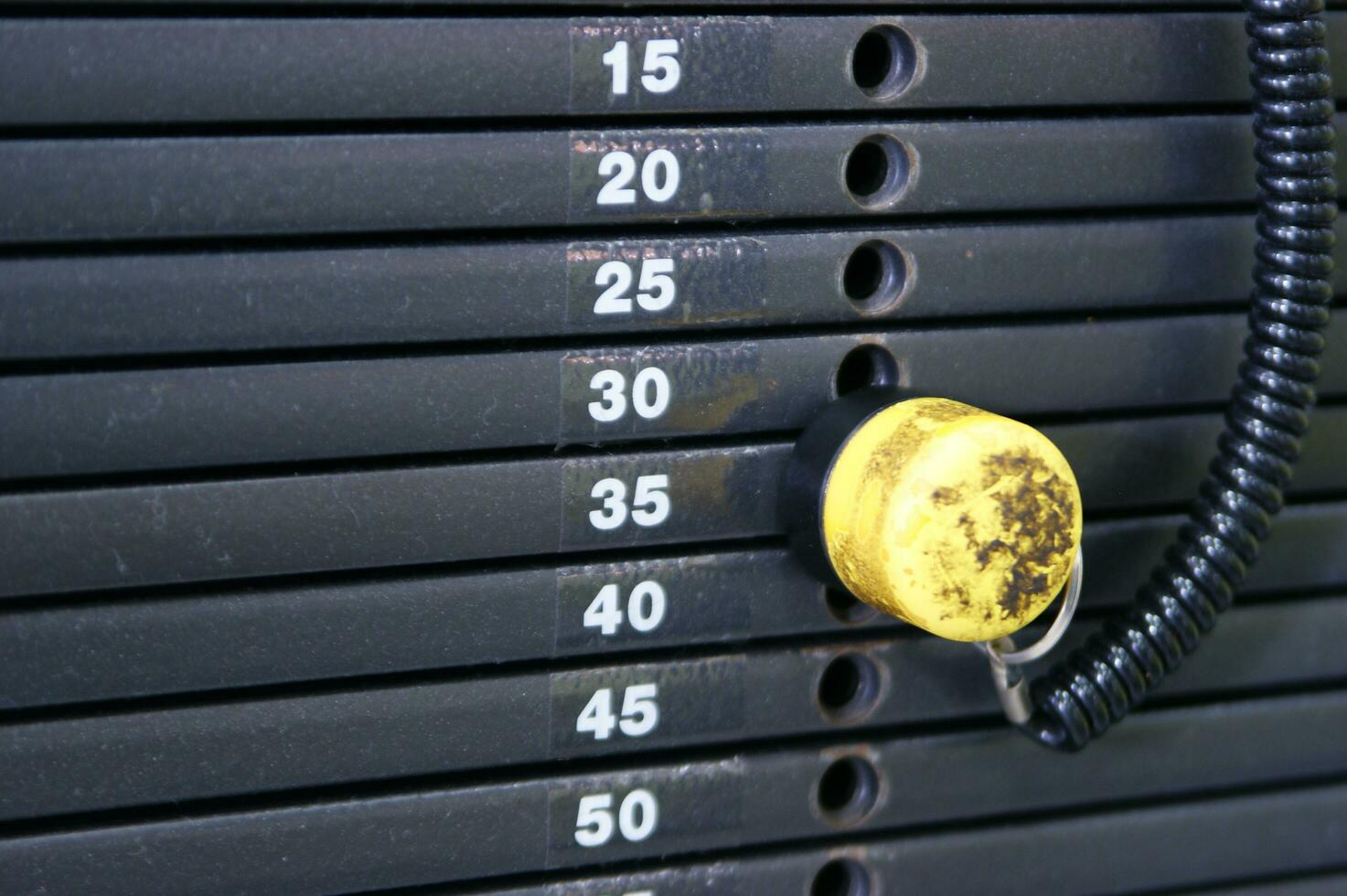 equipment inside a gym photo