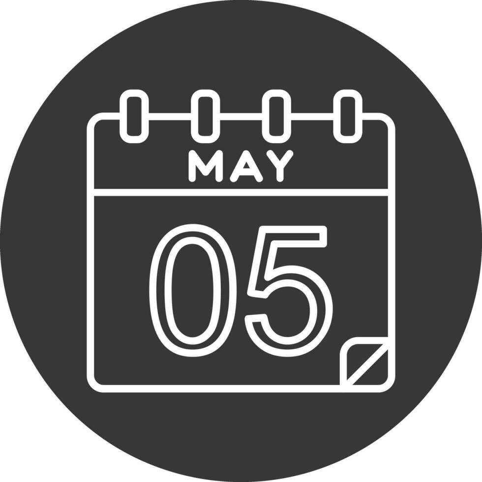5 5 mayo vector icono