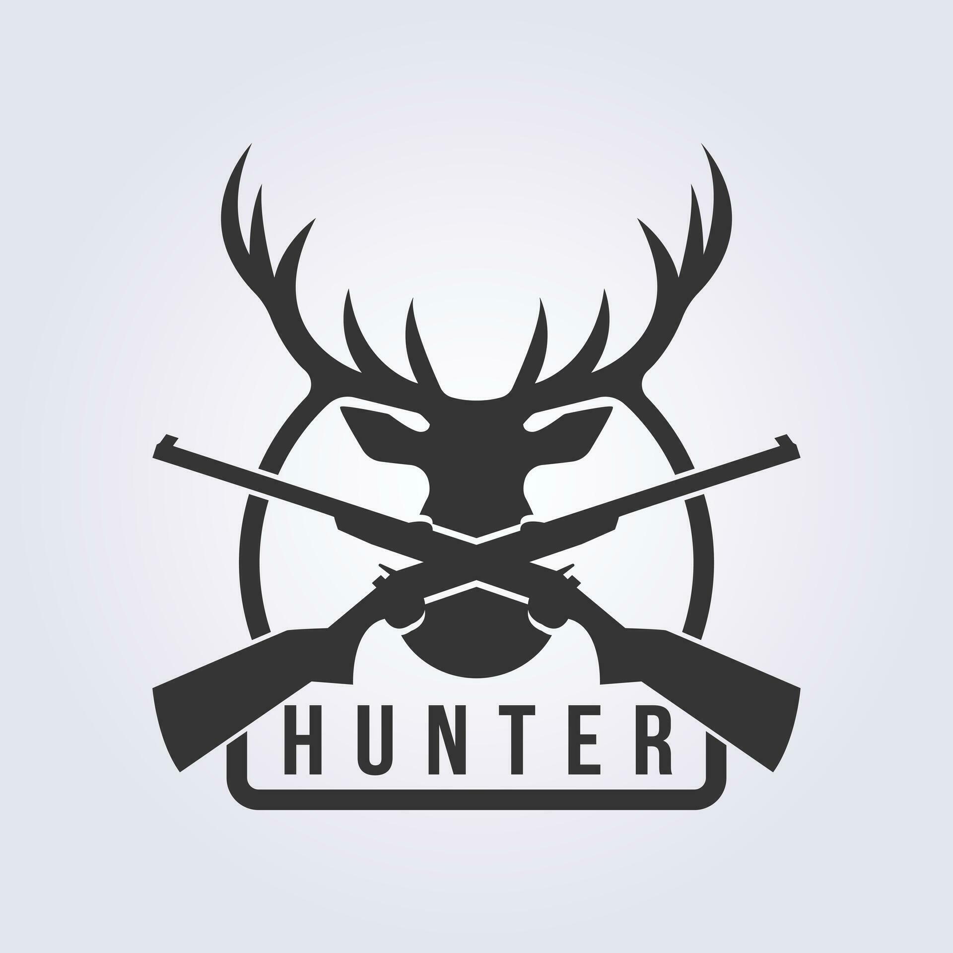 hunter symbol logo vector illustration design 30748986 Vector Art at