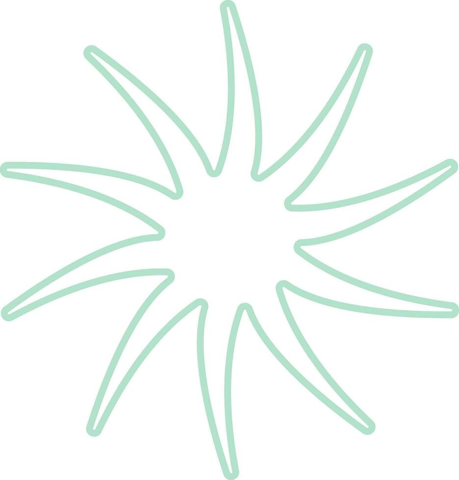 Retro Futuristic Y2K Element vector